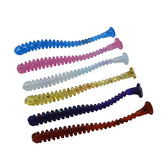 Kylebooker 20 pçs/lote silicone macio isca wobblers raiz pesca pequena t-tail iscas de pesca macio swimbait iscas artificiais equipamento de pesca